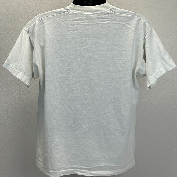 Vintage Treehouse Night Flight Time Machine T Shirt Mens X-Large Zipline White - Picture 3 of 13